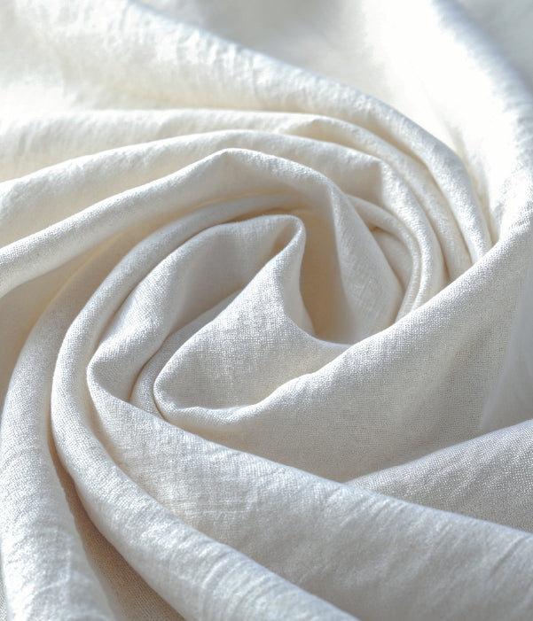 Smooth linen fabric